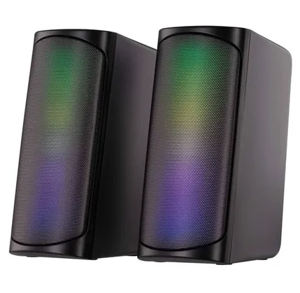Portativ akustika 2E PCS231 RGB Matrix, 2.0, USB, Black