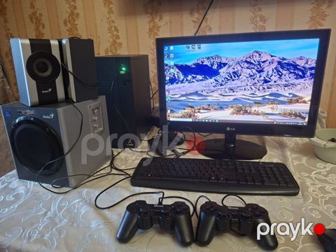 Tam masaüstü kompüter və aksesuarlar paketi Komponentlər və