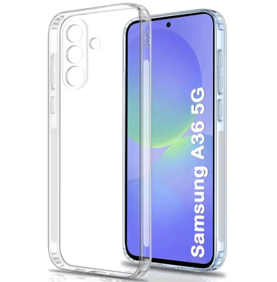Samsung Galaxy A36 case Silicon Clear — Bakı