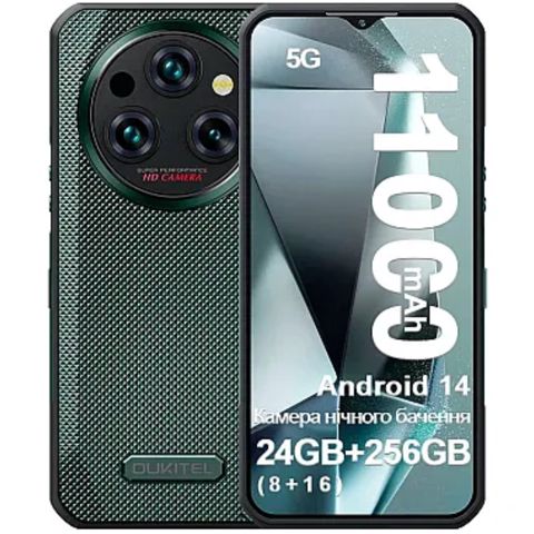 Oukitel WP35 6/256 GB Green — Bakı
