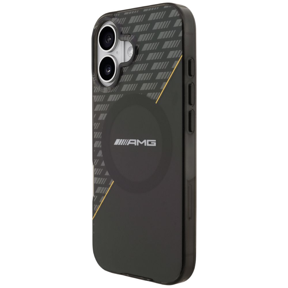 Qoruyucu örtük AMG iPhone 17 W/MagSafe AMHMP17S24HRDKY Black, Yellow — Çexollər, Bakı (3)
