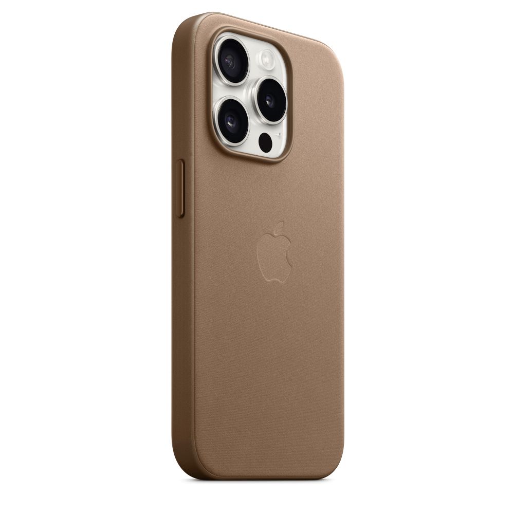 Qoruyucu örtük Apple iPhone 15 Pro FineWoven Case W/MagSafe Taupe MT4J3ZM/A — Çexollər, Bakı (2)
