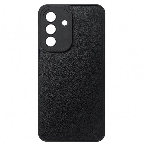 Samsung Galaxy A57 case Leather Black — Bakı