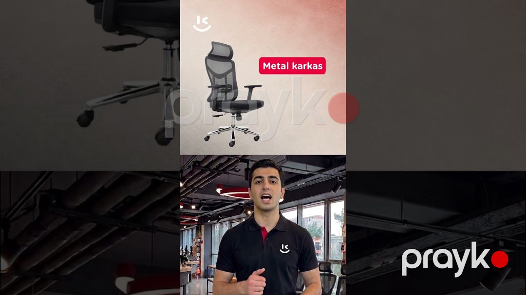 Kürsü Limay 911S-A Boz — Ofis mebeli, Bakı (2)