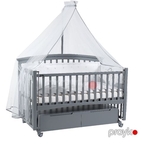 Beşik Tahterevalli Parker 86503 Boz — Bakı
