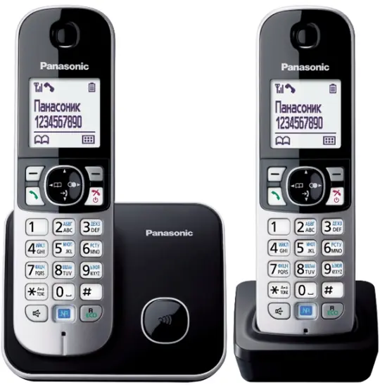 Panasonic KX-TG6812UAB Black — Bakı