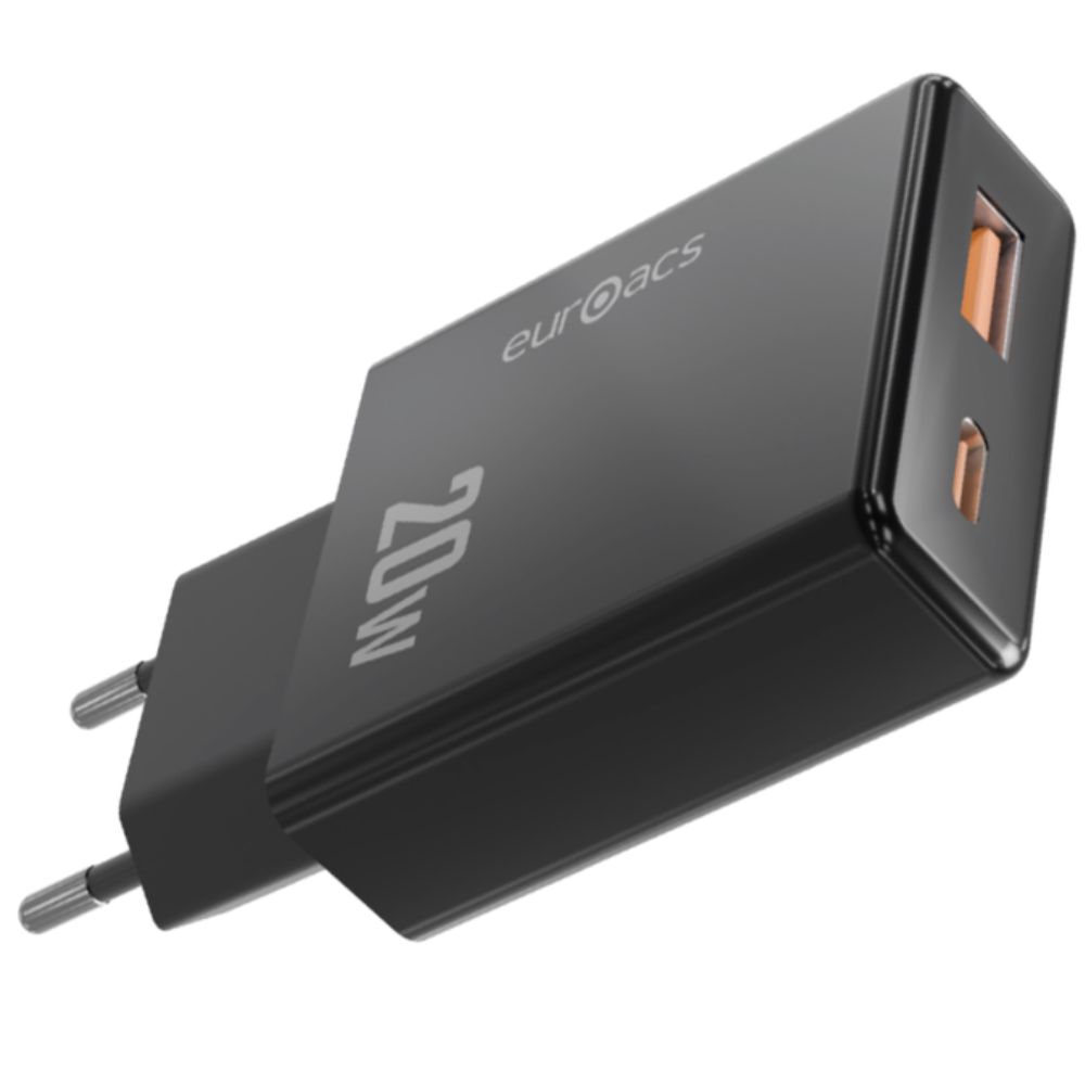 Adapter Euroacs EU-MA328 PD 20W ACHRBA844319 Black — Mallar, Bakı (2)
