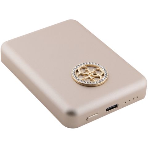 Power Bank Guess Strassed 5W 3000 mAh Gold — Bakı