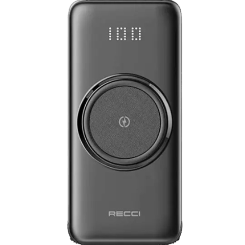Recci Spirior Wireless RPB-N28 10000 mAh Black — Bakı