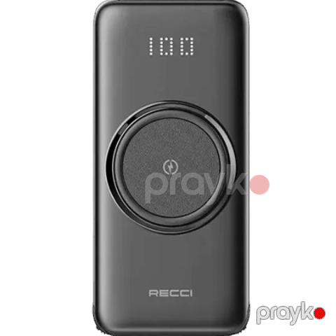 Recci Spirior Wireless RPB-N28 10000 mAh Black — Bakı