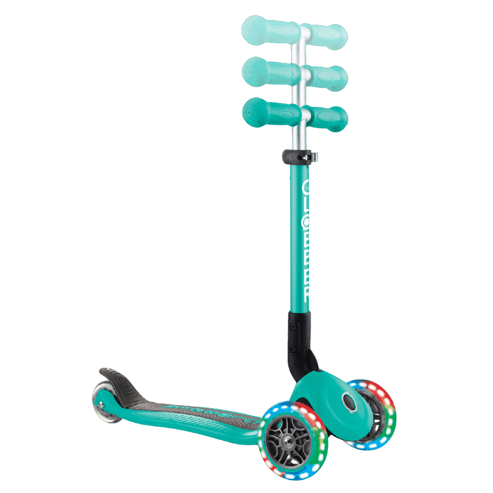 Skuter Globber Junior 4895224404606 (Qatlanan, işıqlı) — Mallar, Bakı (3)