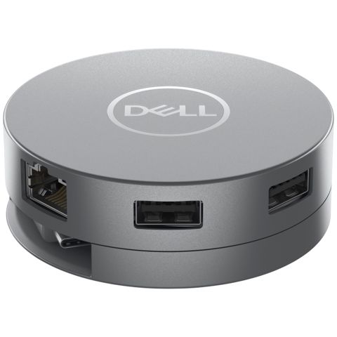 USB Hub Dell 6in1 USB Type-C DA305 (470-AFKL_AZ) Grey — Bakı