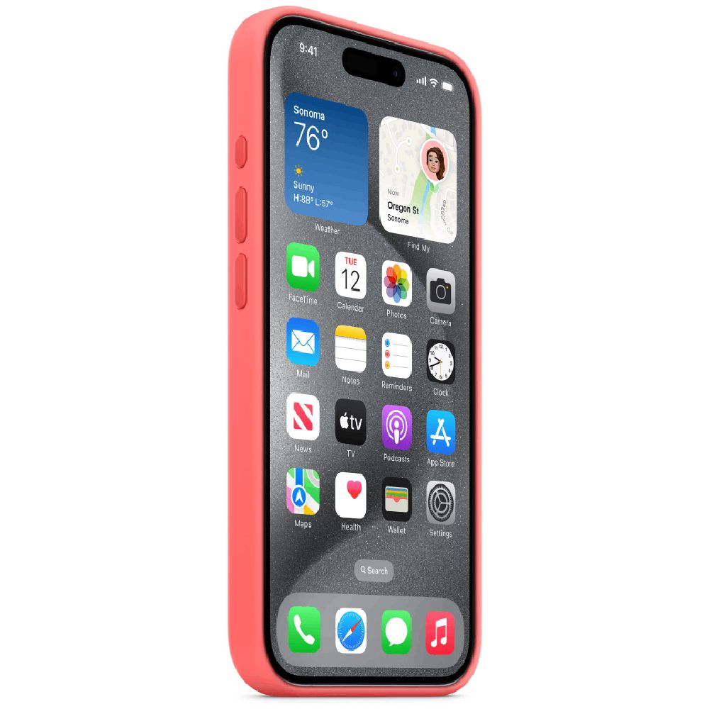 Qoruyucu örtük iPhone 15 Pro W/MagSafe Guava MT1G3ZM/A — Çexollər, Bakı (3)