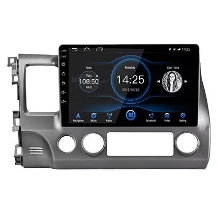 Android monitor Kıng Cool Honda Cıvıc 2007-2011 — Bakı