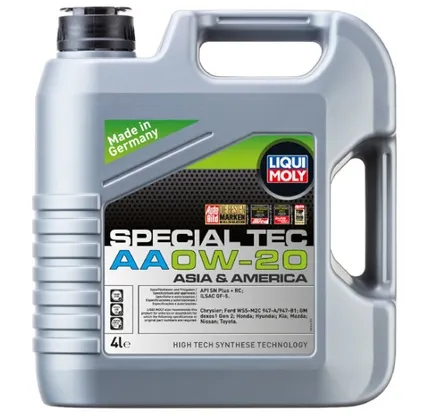 Avtomobil mühərrik yağı Liqui Moly Special Tec AA 0W-20 4L (8066) — Bakı