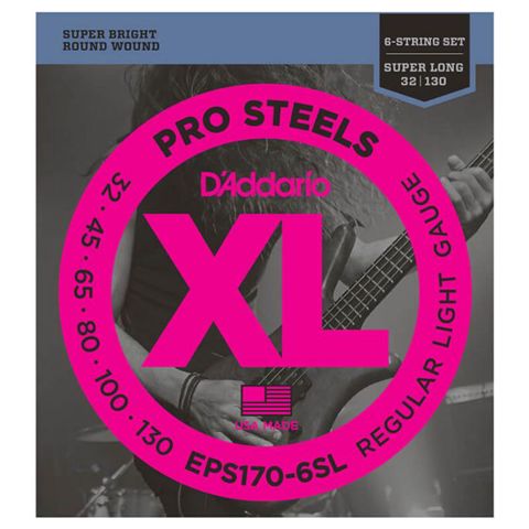 D-Addario EPS170-6SL XL Prosteels 32-130 Regular Light — Bakı