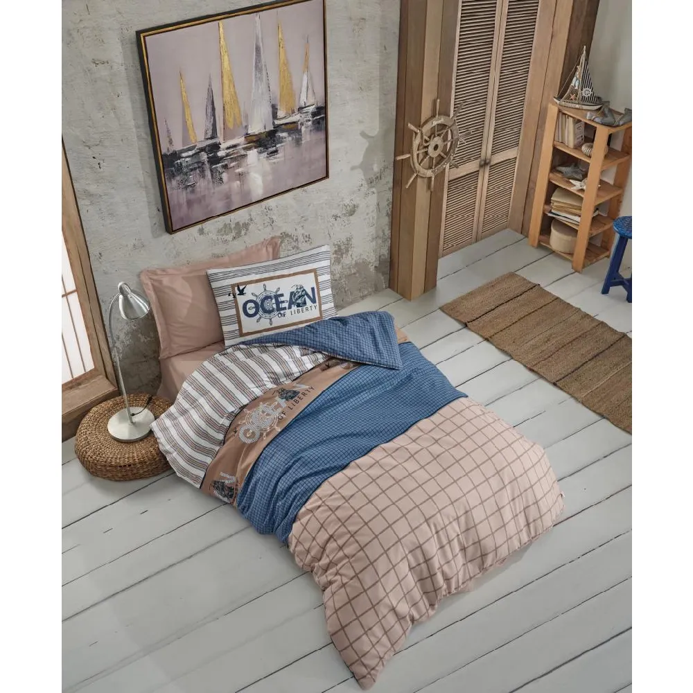 Yataq dəsti Cotton Box Ocean, tək nəfərlik (8680108053935) — Товары