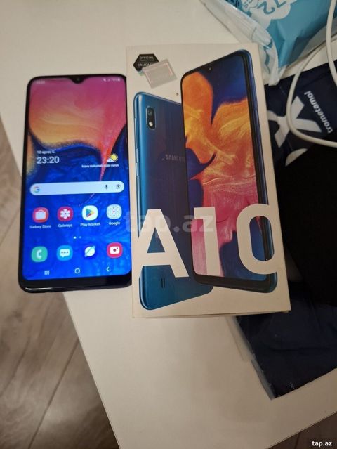 Samsung Galaxy A10, 32 GB, rəng - Mavi, İki sim kartlı — Bakı