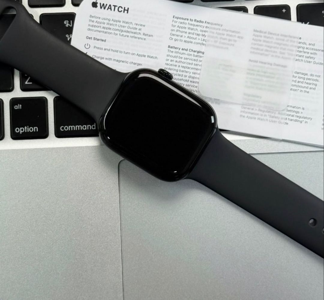 Apple Watch Series 10 Aluminum Jet Black 42mm — Elektronika, Bakı (8)
