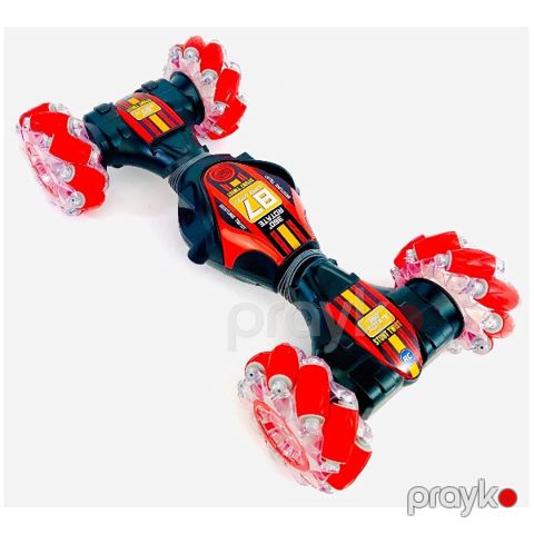 Car Twist Stunt Car Weishengda CV8818-87A Toys Watch Induction RC Red — Bakı