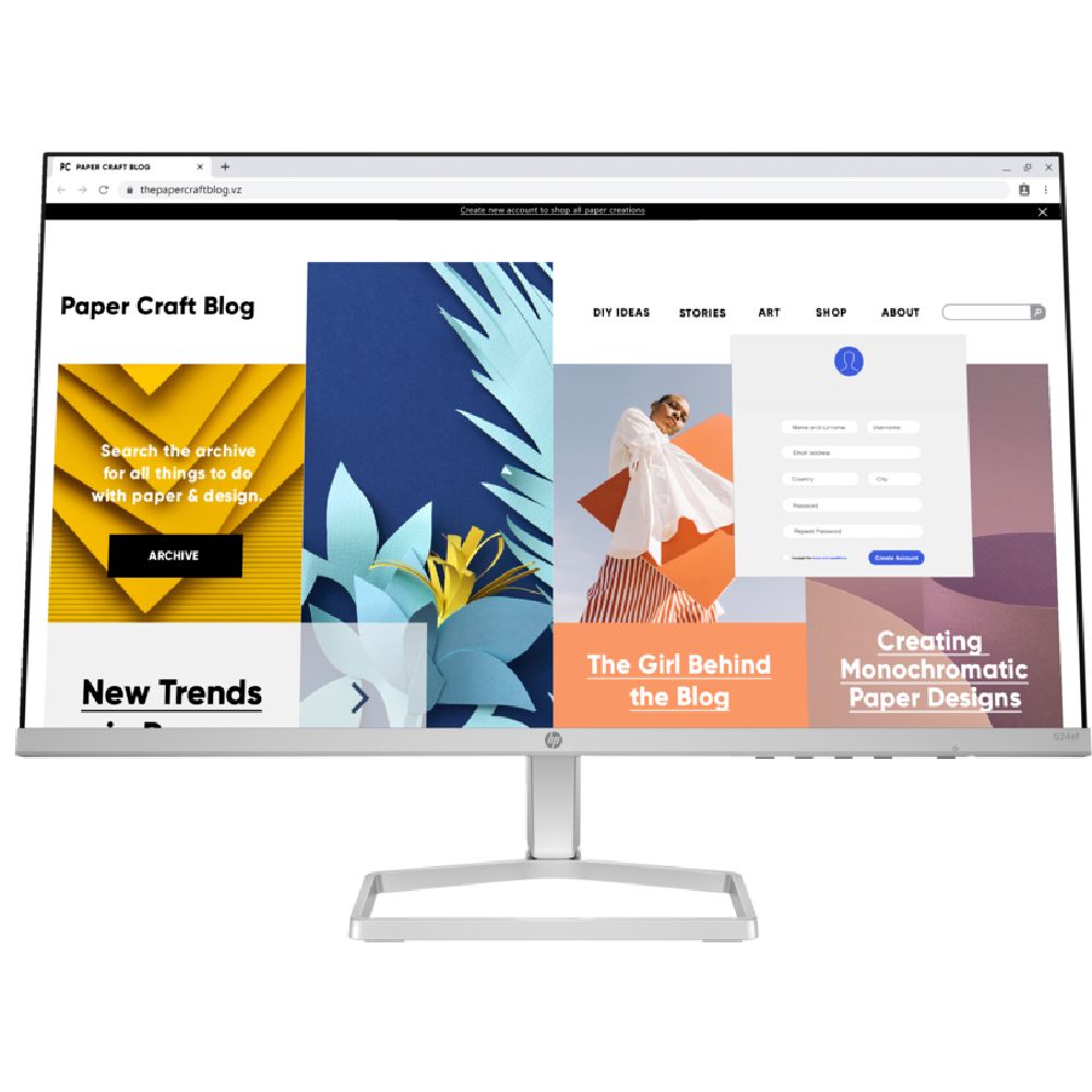 Monitor HP S5 524SA FHD (94C36AA) — Mallar, Bakı