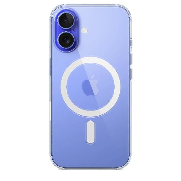 Çexol Apple iPhone 16 Clear Case with MagSafe (MA6A4ZM/A) — Bakı