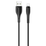 Naqil Usams US-SJ371 U38 USB Type-A to Lightning 1 m SJ371USB01 Black — Smartfon kabelləri və adapterləri