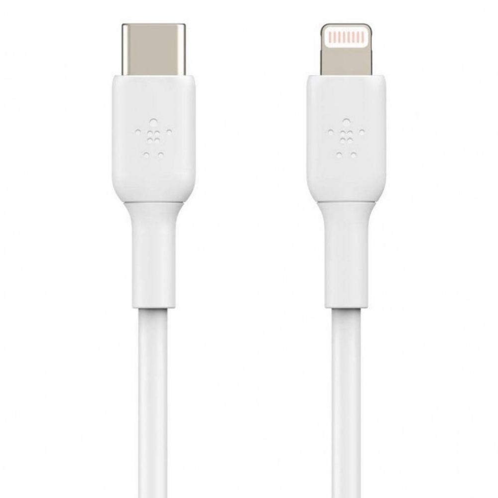 Naqil Belkin Boost Charge Lightning to Usb-c 1 m CAA003BT1MWH White — Mallar, Bakı (2)
