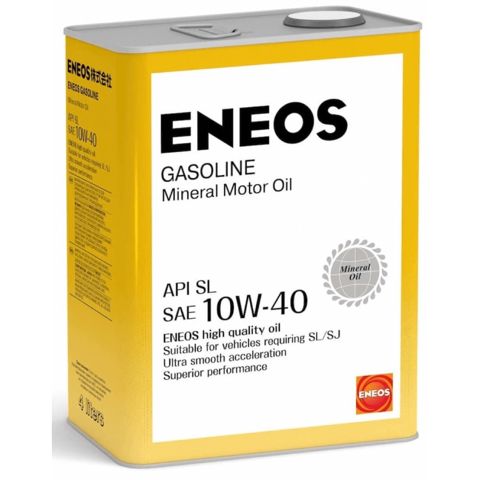 Mühərrik yağı Eneos Gasoline Mineral 10W-40 4L — Bakı