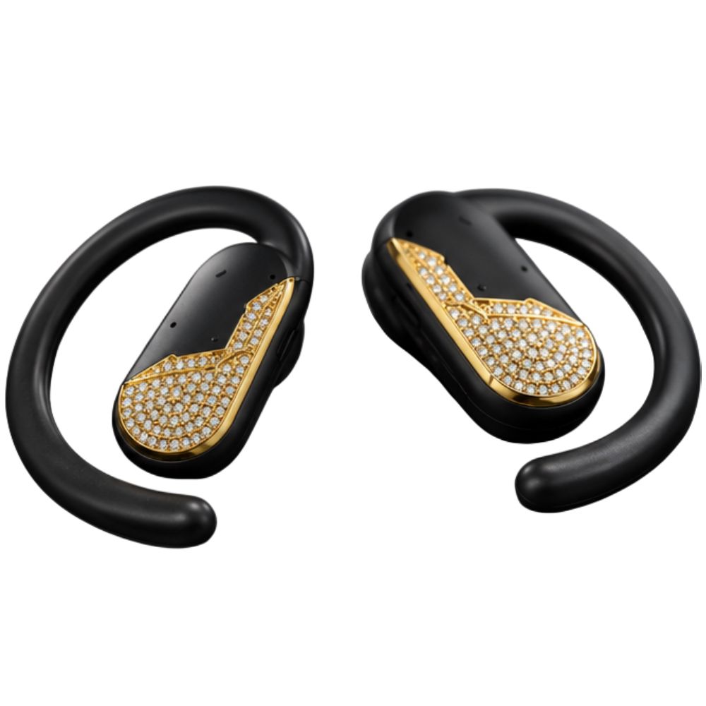 Qulaqlıq Vertu OWS 925 Silver Plated Platinum OWS-GD-N-BK11-C-HW-026 Black — Simsiz qulaqlıqlar, Bakı (3)