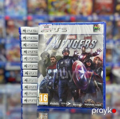 PS5 üçün Marvel’s Avengers oyun diski - Platforma: PlayStation 5