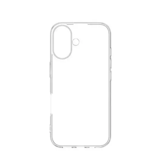 Iphone 16 case Silicone Vu Case Clear — Bakı