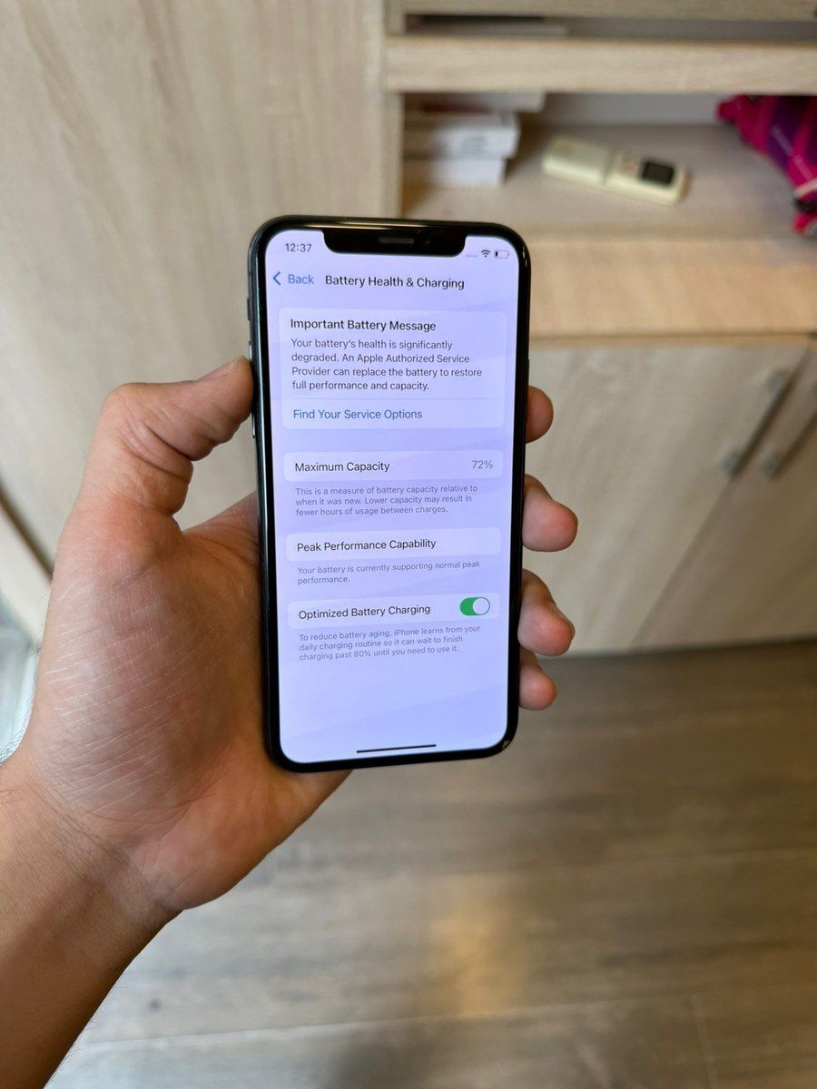 Apple iPhone XS Space Gray 256GB/4GB — Smartfonlar, Bakı (3)