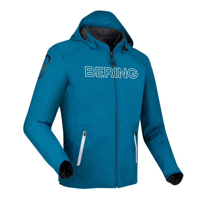 Gödəkçə berıng blouson warwıck bleu/blanc (XL) — Мотоэкипировка