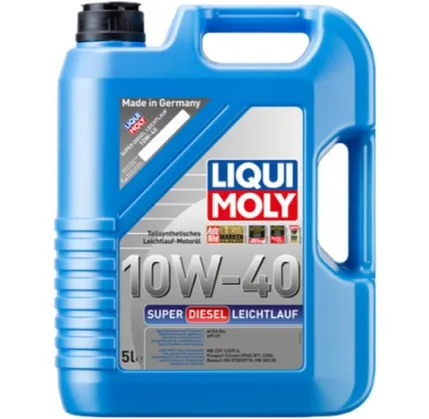 Avtomobil mühərrik yağı Liqui Moly Super Diesel Leichtlauf 10W-40 5L (1435) — Bakı