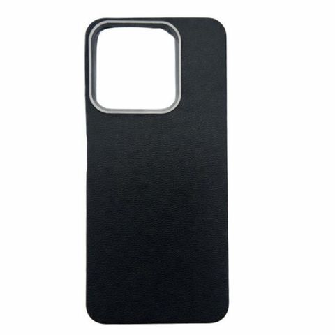 Honor X6C case Leather Black — Bakı