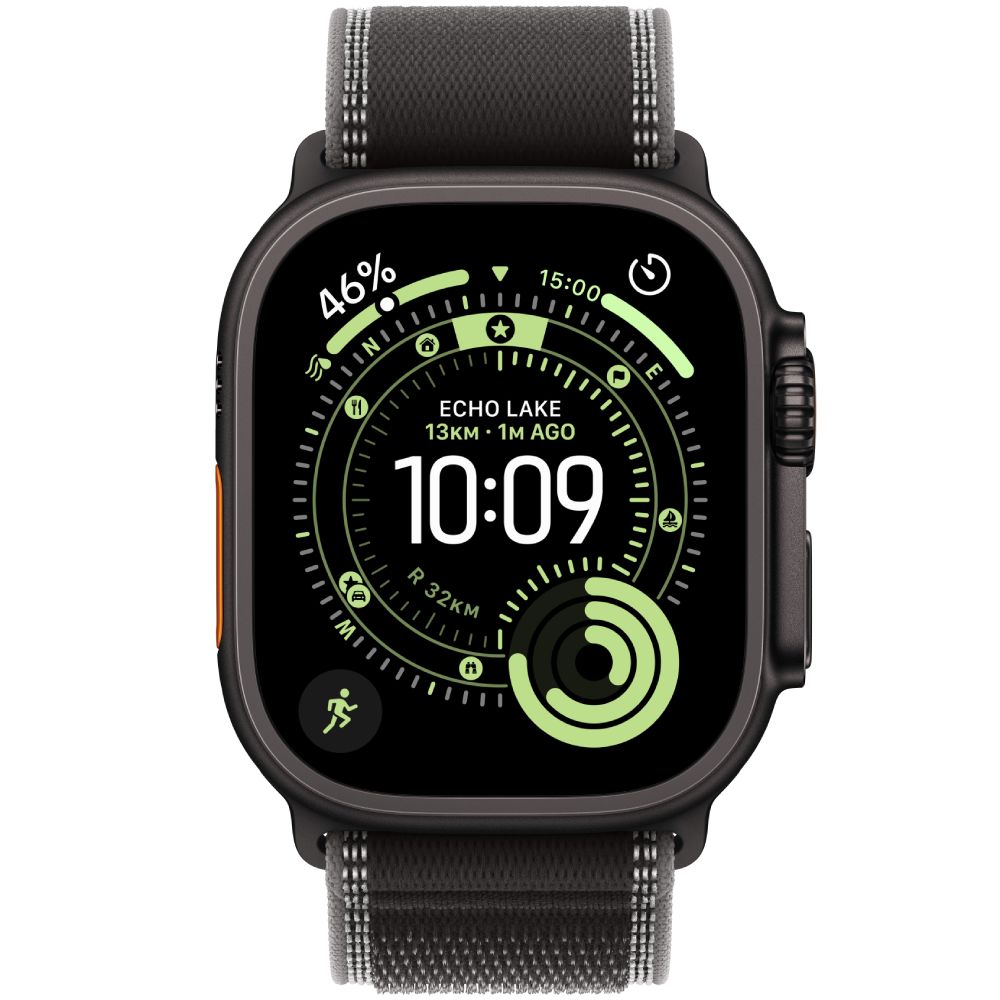Smart saat Apple Watch Ultra 3 Cellular 49mm MF1H4QI/A Black Titanium — Uşaq smart saatları, Bakı (2)