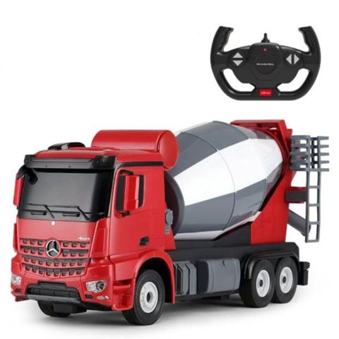 Oyuncaq avtomobil Rastar 1:24 Mercedes-Benz Arocs Transport Mixer 6930751315907 — Bakı