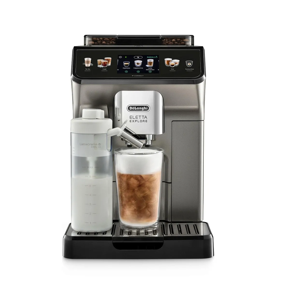 Qəhvə maşını DeLonghi Eletta Explore ECAM450.86.T (0132250153) — Bakı