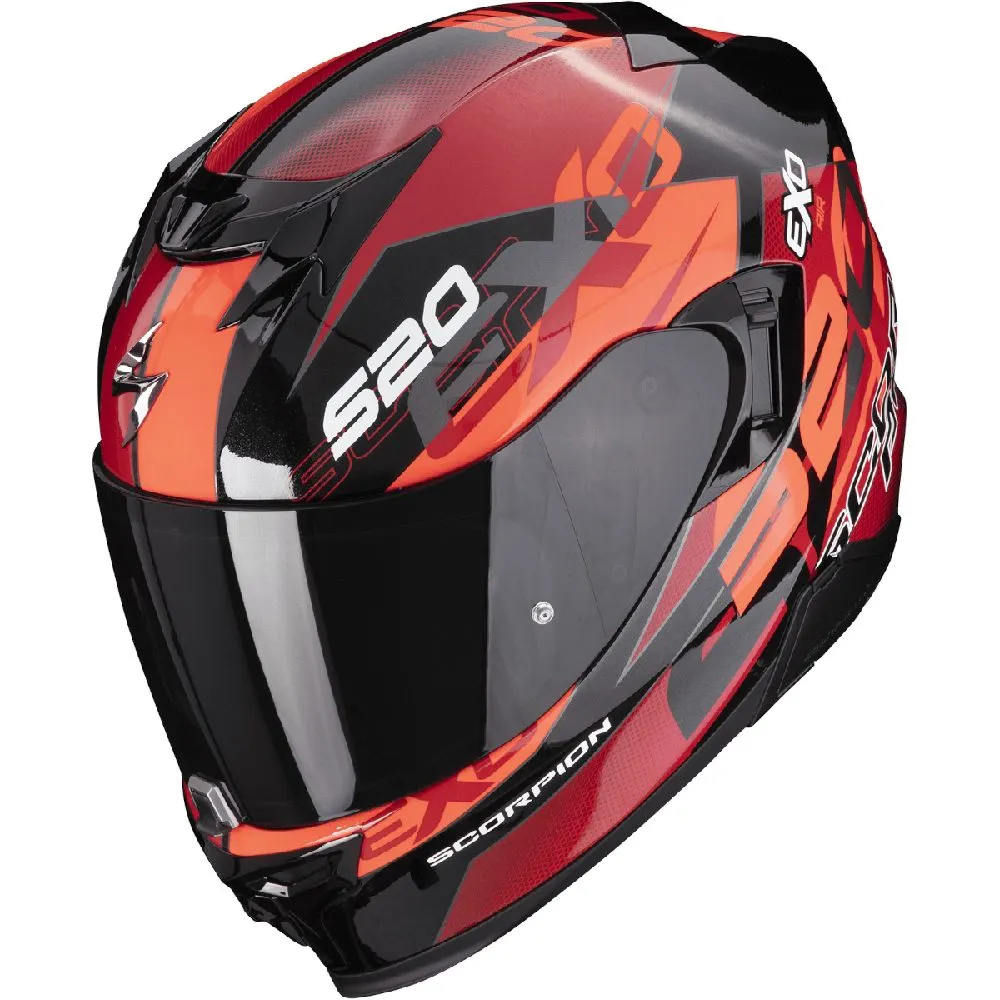 Dəbilqə scorpıon helmet scorpıon EXO-520 evo aır cover metal black-red XL — Bakı