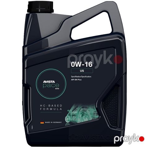 Mühərrik yağı Avista Pace Evo US SAE 0W16 4 lt — Bakı