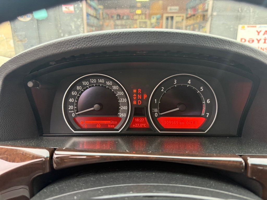 BMW 750, 4.8 L, 2007 il, 309 000 km — Avtomobillər, Bakı (12)