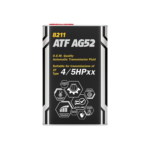 Sürətlər qutusu üçün yağ Mannol ATF AG52 Automatic Special Metal 1 lt — Bakı