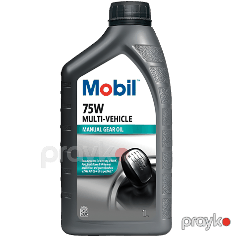Sürətlər qutusu üçün yağ Mobil 75W Multi Vehicle 1 lt — Bakı