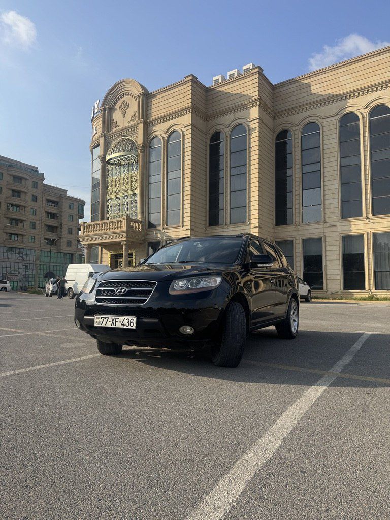 Hyundai Santa Fe, 2.0 L, 2009 il, 300 500 km — Avtomobillər, Bakı (3)