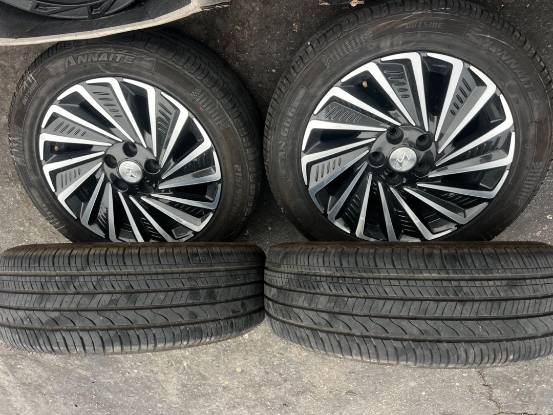 Hyundai Sonata təkərləri 215/55 R17 — Ehtiyat hissələri və aksesuarlar, Bakı (2)
