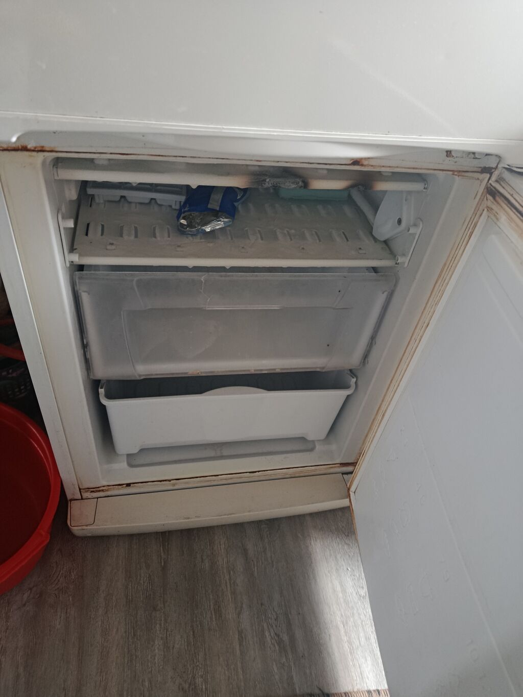 Indesit iki kamerali soyuducu - Brend/model: Indesit, NB S 18AA — Soyuducular, Bakı (2)