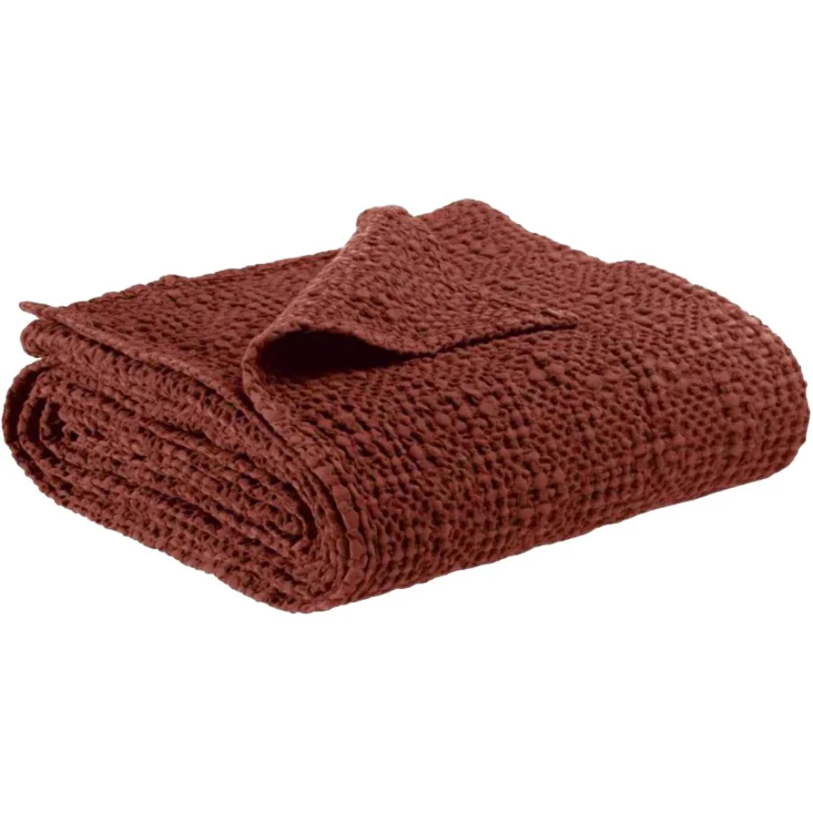 Örtük Vivaraise Tana 140x200 sm, 100% Cotton, Tabac (2243078000) — Bakı