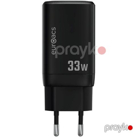 Adapter Euroacs EU-MQ350 33W ACHRBA842614 Black — Bakı
