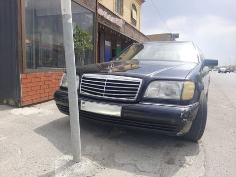 Mercedes S 320, 3.2 L, 1998 il, 214 500 km — Bakı